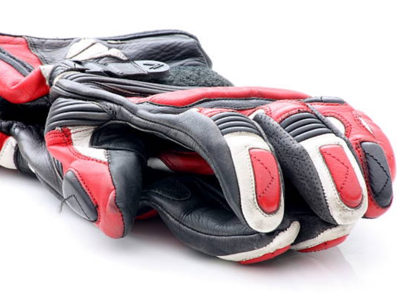 Race motorcycling gloves